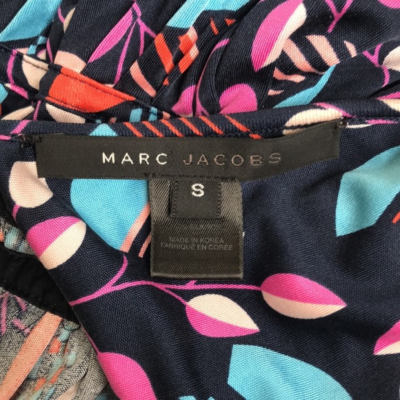 Marc Jacobs 100% Silk Multi Color Dress - Picture 4 of 6